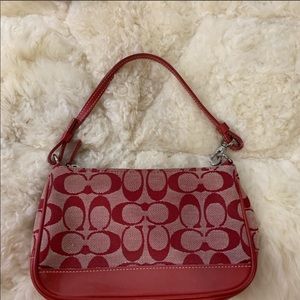 Coach purse red